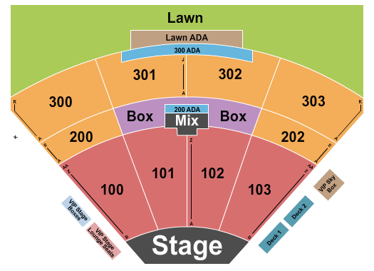 The Pavilion Bryce Crawford Seating Chart